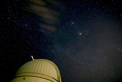 日本の最西南端の石垣島展望台から見た天体